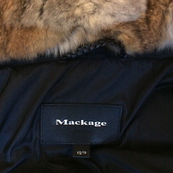 Mackage MARLA black down short coat - Picture 4 of 8